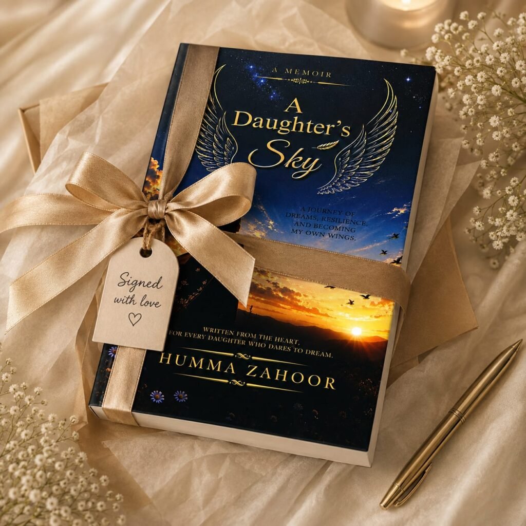 Signed Paperback — A Daughter’s Sky